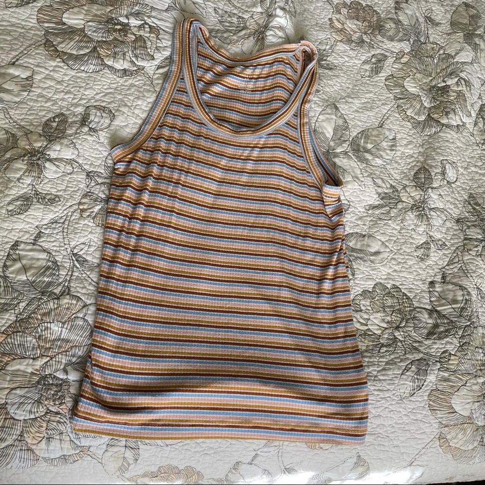 American eagle tank top striped woman’s medium